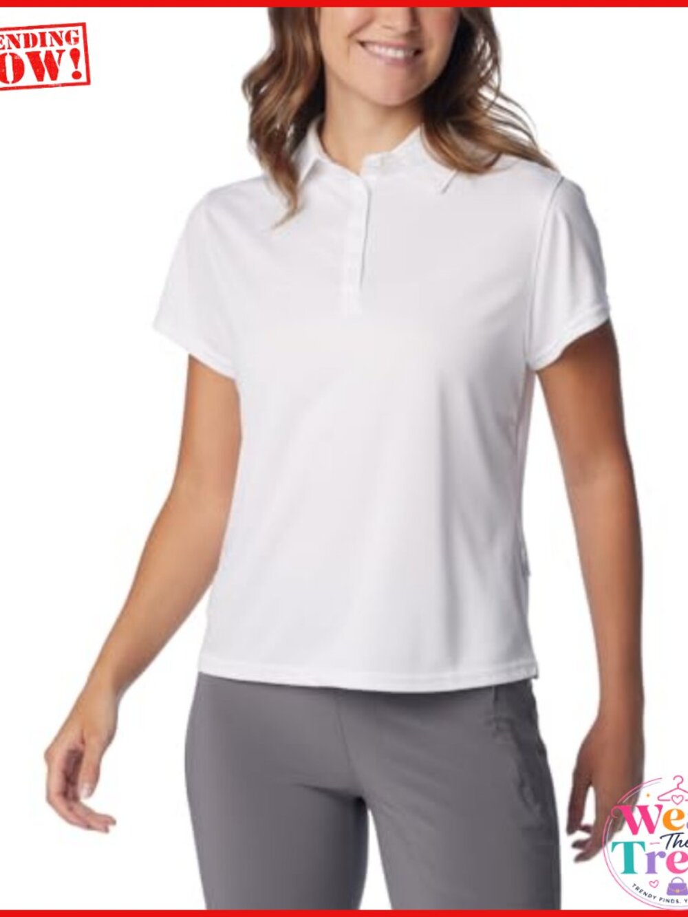 Women's Quick Dry UPF 50 Short Sleeve Polo